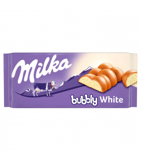 Milka Czekolada mleczna Bubbly White 95 g