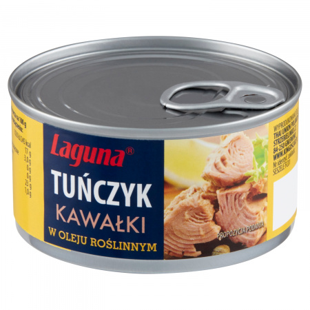 Laguna Tuńczyk kawałki w oleju roślinnym 170 g