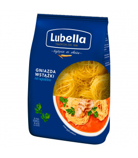 Lubella Makaron gniazda wstążki 400 g