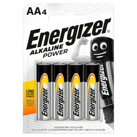 Energizer Alkaline Power AA-LR6 1,5 V Baterie alkaliczne 4 sztuki