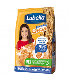 Lubella Mlekołaki Cinisy Zbożowe kwadraciki z cynamonem 250 g