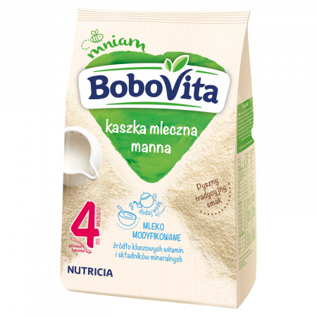 BoboVita Kaszka mleczna manna po 4 miesiącu 230 g