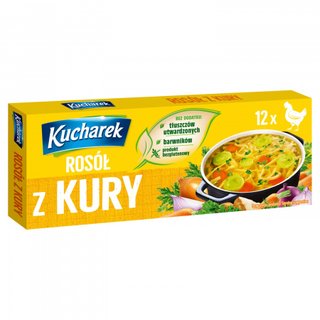 Kucharek Rosół z kury 120 g (12 x 10 g)